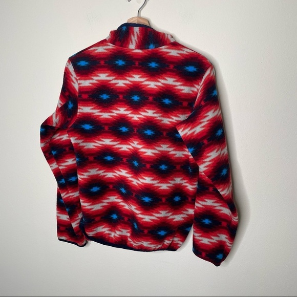 Patagonia Synchilla Red Wild Desert Pullover small - Picture 5 of 5